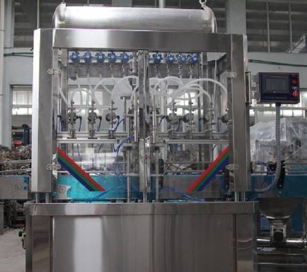 Gravity Type Liquid Filling Machine, Detergent Automatic Self-Flow Filling Machine
