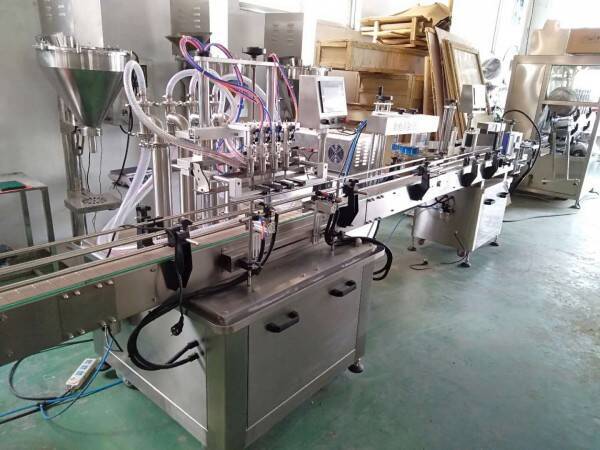 High-accuracy Stainless Steel 304/316 GBHY-4 Automatic Liquid Filling Machine