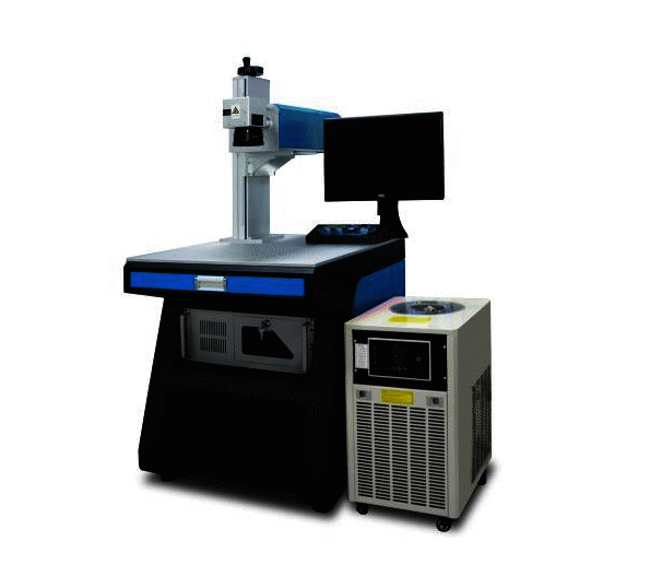 Automatic Stainless Steel UV Laser Marking Machine, Optical Fiber Marking Machine