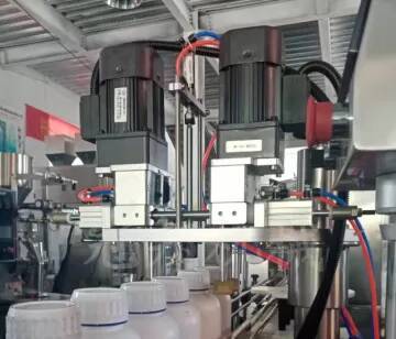 2500*1200*2150mm 316 Stainless Steel Automatic Filling And Capping Machine
