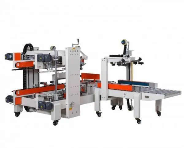 High Productivity Carbon Steel Four-legged Automatic Sealing Machine Easy To Operate