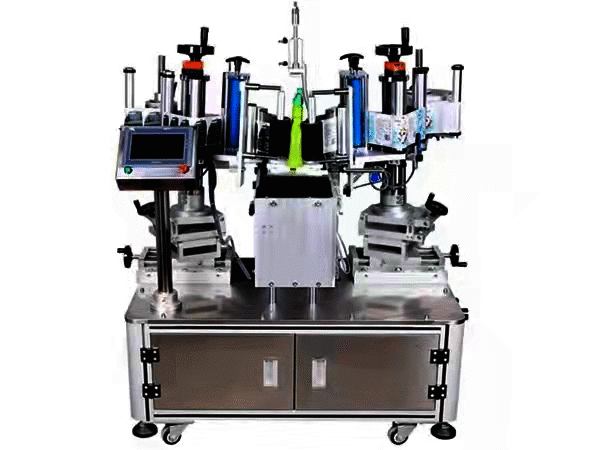High Efficiency Semi-automatic Front & Back Two Sides Labeling Easy To Operate