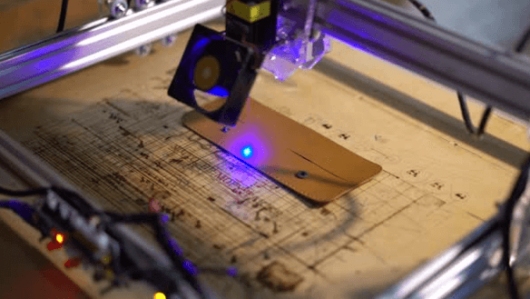 how laser marking machine works