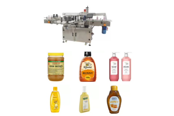 which types of products can be labeled with this automatic sticker labeling machine?