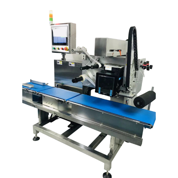 Automatic High Speed Combo Check weigher, Labeling and Printing Machine(All-in-one)