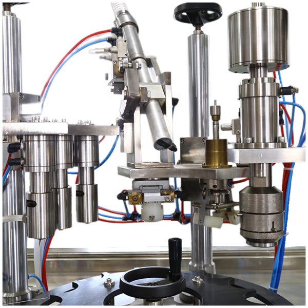 Automatic Spray Paint Cans Aerosol Filling Machine Production Line